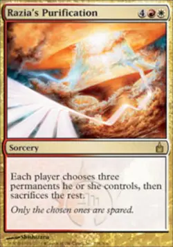 4x MTG Razia's Purification, Moderate Play, English Ravnica: City of Guilds - Image 1