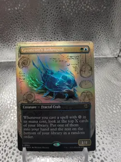 Geometer's Arthropod (Borderless) Secrets of Strixhaven Foil - Image 1