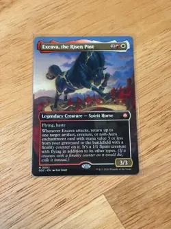 Excava, the Risen Past (SOC 0002) Borderless Non Foil Secrets of Strixhaven MTG - Image 1