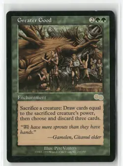 Greater Good Urza's Saga MTG LP - Image 1