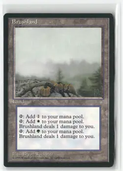 Brushland Ice Age NM MTG - Image 1