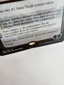 Tevesh Szat, Doom of Fools Commander Legends • Regular MTG - Image 4