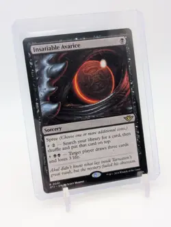 MTG - Insatiable Avarice - Regular Rare #91 - Outlaws of Thunder Junction NM - Image 1