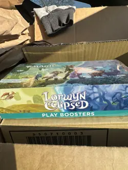 Play Booster Box Lorwyn Eclipsed ECL MTG in hand ready to ship - Image 1