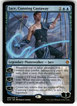 Jace, Cunning Castaway 60 Mythic Ixalan Magic: The Gathering Near Mint - Image 1