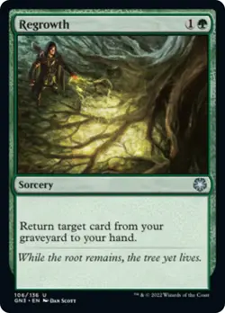 MTG Regrowth [Game Night: Free-for-All] Near Mint Magic - Image 1
