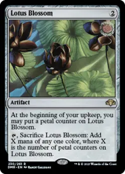 MTG Lotus Blossom [Dominaria Remastered] Near Mint Magic - Image 1