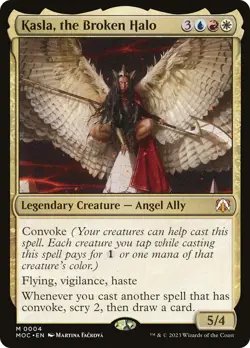 MTG Kasla, the Broken Halo [March of the Machine Commander] Near Mint Magic - Image 1