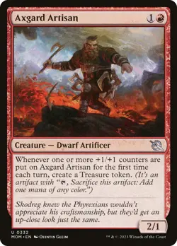 MTG Axgard Artisan [March of the Machine] Near Mint Magic - Image 1