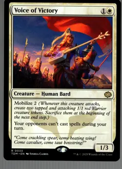 Voice of Victory Tarkir: Dragonstorm 33 NONFOIL NM - Image 1