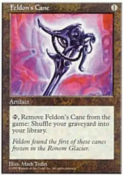 1 x Feldon's Cane - Fifth Edition - NM-Mint - MTG - Image 1