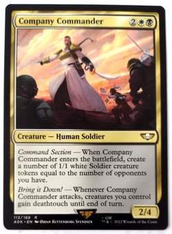 Company Commander - Universes Beyond: Warhammer 40,000 (40K) - EN - R 113/168 - Image 1