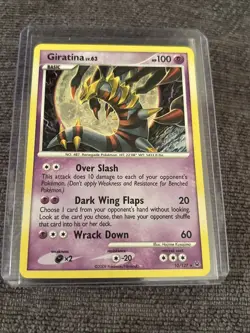 Giratina (Holo Rare) 10/127 Platinum Pokemon NM - Image 1