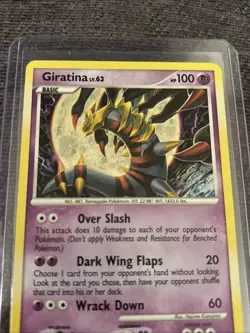 Giratina (Holo Rare) 10/127 Platinum Pokemon NM - Image 2