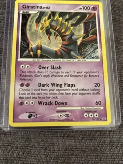 Giratina (Holo Rare) 10/127 Platinum Pokemon NM - Image 3