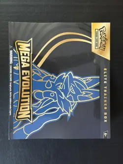 Pokemon Mega Evolution Elite Trainer Box Lucario ETB - Image 1