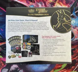 Crown Zenith Elite Trainer Box ETB Pokemon Sealed 820650851476 - Image 2
