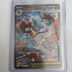 Pokemon Mega Lucario ex Me01 Special Illustration Rare Holo EX 179/132 340 HP - Image 1