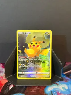 Pikachu GG30/GG70 Crown Zenith Galarian Gallery IR NM Pokemon - Image 1