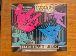 Pokemon TCG Sword and Shield Evolving Skies Elite Trainer Box ETB Sealed - Image 1