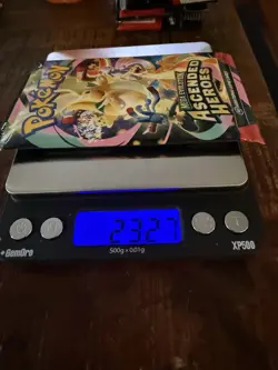 2026 Pokemon Ascended Heroes Booster Pack 23.27G (Ex Heavy) (Poss God Pack!!) - Image 1