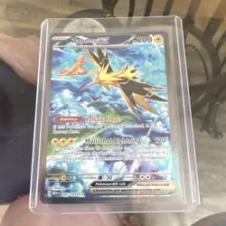 Pokemon Zapdos ex Holo 200 HP 202/165 Scarlet & Violet 151 - Image 1