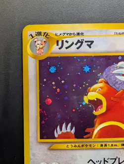 Ursaring No. 217 Holo Rare Neo Discovery Pokemon Japanese NM Double Swirl 🌀🌀 - Image 2