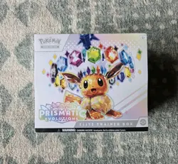 Pokemon TCG Prismatic Evolutions ETB Elite Trainer Box Brand New Factory Sealed - Image 1