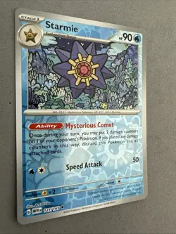 Pokemon TCG * Scarlet & Violet 151 * 121/165 Starmie Rare * REVERSE HOLO * NM - Image 2