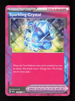 Sparkling Crystal 129/131 Holo ACE SPEC Rare SV: Prismatic Evolutions Pokemon NM - Image 1
