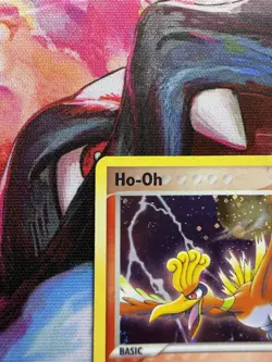 Pokemon TCG Ho-oh Unseen Forces 27/115 Holo w SWIRL - Image 2