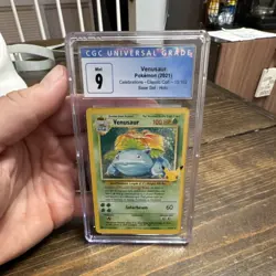 The Pokemon Company Venusaur 15/102 Celebrations Classic Collection Holo CGC 9 - Image 1