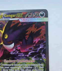 Mega Gengar EX 284/217 Special Illustration Rare SIR Pokemon Ascended Heroes - Image 3