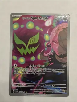 Pokemon Cynthia's Spiritomb 244/217 Me: Ascended Heroes Holo Illustration Rare - Image 1
