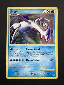 Lugia 15/95 Pokemon Call of Legends Holo Rare Near Mint NM 2011 - Image 1