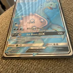 Lapras GX Full Art Rare - 139/149 Sun & Moon Base Set - Pokemon TCG - Mint/NM - Image 3