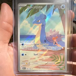 Pokemon Misty's Lapras Sv10: Destined Rivals 194/182 Illustration Rare Holo - Image 1