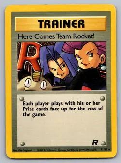 HERE COMES TEAM ROCKET! 71/82 RARE TEAM ROCKET POKEMON HP - Image 1