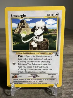 Pokemon — Smeargle 32/53 — WOTC Black Star Promo - Image 1