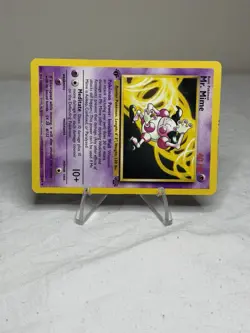 Mr. Mime 22/64 Pokemon Jungle Rare Non-Holo Rare Vintage 1st Edition MP/HP - Image 4