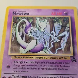 Mewtwo [Promo] Pokemon Wizards of the Coast Black Star Promo #12 - Image 2