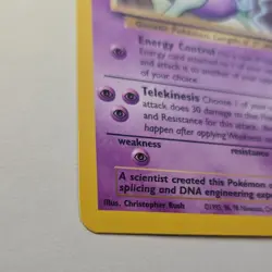 Mewtwo [Promo] Pokemon Wizards of the Coast Black Star Promo #12 - Image 4