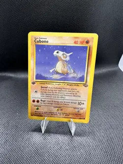 Pokemon Cubone fist edition jungle MP 50/54 - Image 1