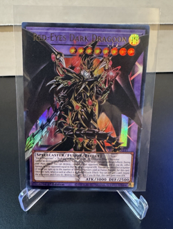 YuGiOh Rarity V 5 RA05-EN141 Red-Eyes Dark Dragoon (extended art) Ultra Rare - Image 1