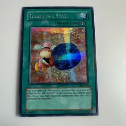 Graceful Dice / EDS-002 / Unlimited / Secret Rare / Yu-Gi-Oh! / LP- - Image 1