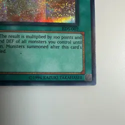 Graceful Dice / EDS-002 / Unlimited / Secret Rare / Yu-Gi-Oh! / LP- - Image 4