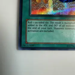 Graceful Dice / EDS-002 / Unlimited / Secret Rare / Yu-Gi-Oh! / LP- - Image 5