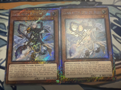 Yugioh Sage with Eyes of Blue Platinum Secret Rare RA04-EN266 x2 - Image 1
