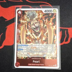 One Piece CCG Pearl Character Card OP15-011 Counter +1000 4000 Power Cost 4 - Image 1