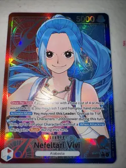 One Piece - Nefeltari Vivi EB03-001 (L) Alt Art Heroines Edition English NM/M - Image 1